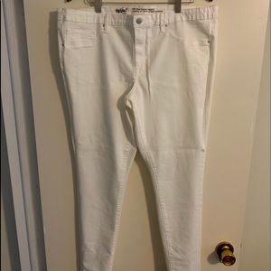 Size 18 White jeans from Target